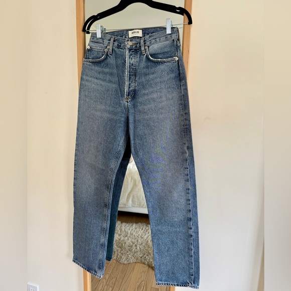 AGOLDE 90's Pinch Waist High Rise Straight Jeans - Picture 2 of 8